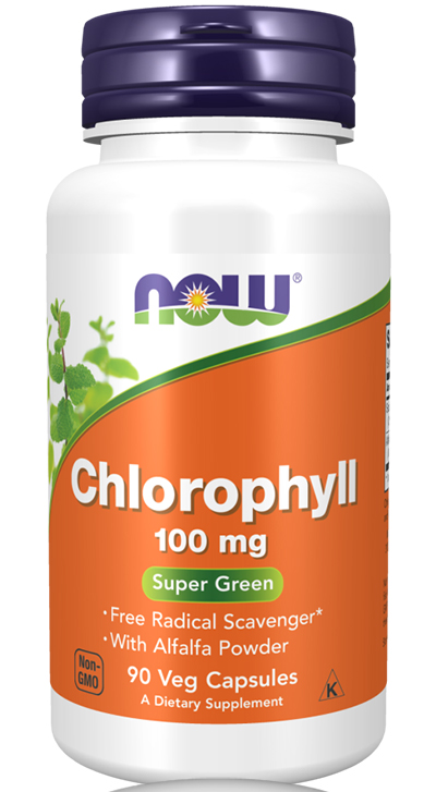 Now Chlorophyl 100mg Caps 90s