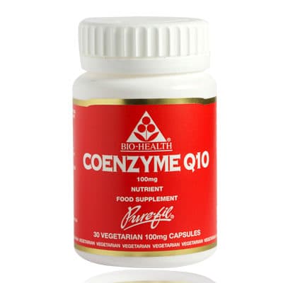 Bio-Health Co- Enzyme Q10 - 100mg 30 Capsules.