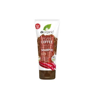 Dr Organic Coffee Espresso  Stimulating Hair and Scalp Shampoo, 200ml
