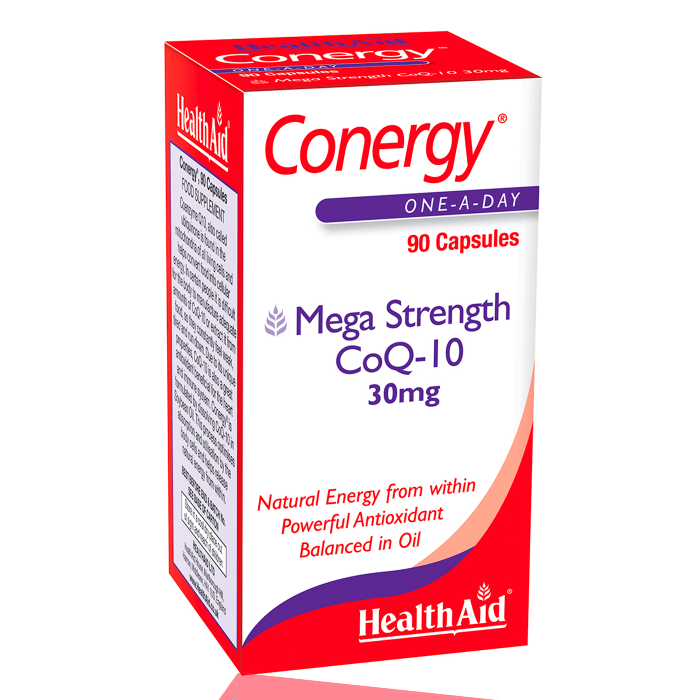HealthAid Conergy CoQ-10 30’s - 30mg