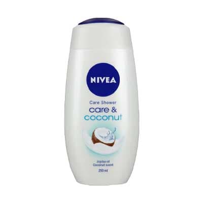 Nivea Bath Shower Cream Care and Coconut, 250ml