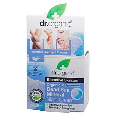 Dr Organic Dead Sea Mineral  Night Cream, 50ml