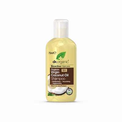 Dr. Oganic Virgin Coconut Oil Shampoo Travel Size 75ml