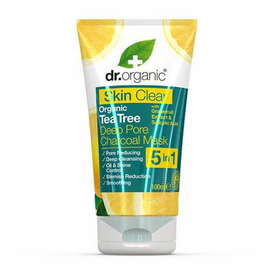 Dr. Organic Skin Clear Deep Pore Charcoal Mask 100ml