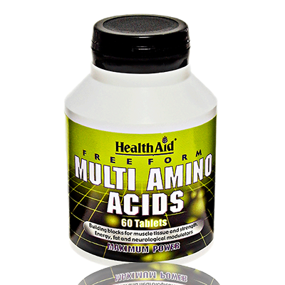 HealthAid Free Form Multi Amino Acids 60's