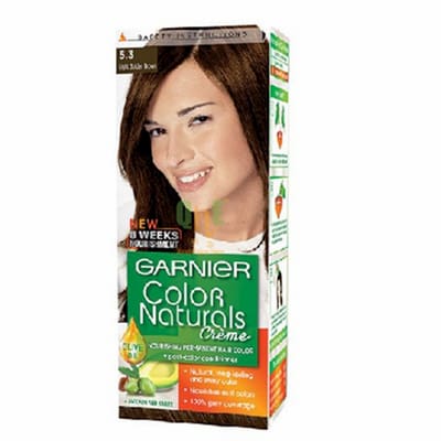 Garnier Color Naturals Hair Colour Cream 60ml (#4.3 Golden Brown)