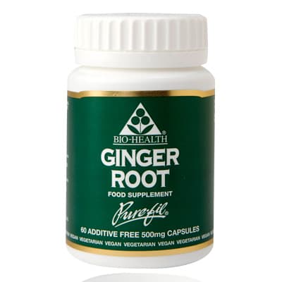 Bio-Health Ginger Root - 60 Capsule