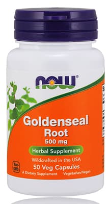Now Goldenseal Root Caps 50's