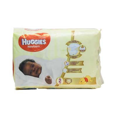Huggies Newborn size 2 (4-6Kg), 10 pieces