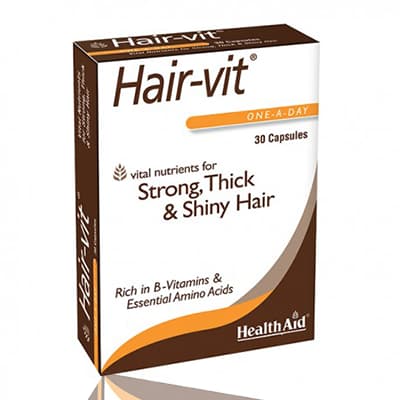 HealthAid Hair-vit Capsules Hair Vitamins 30’s