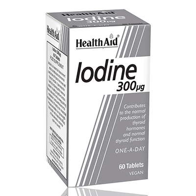 HealthAid Iodine 300ug 60’s Tablets