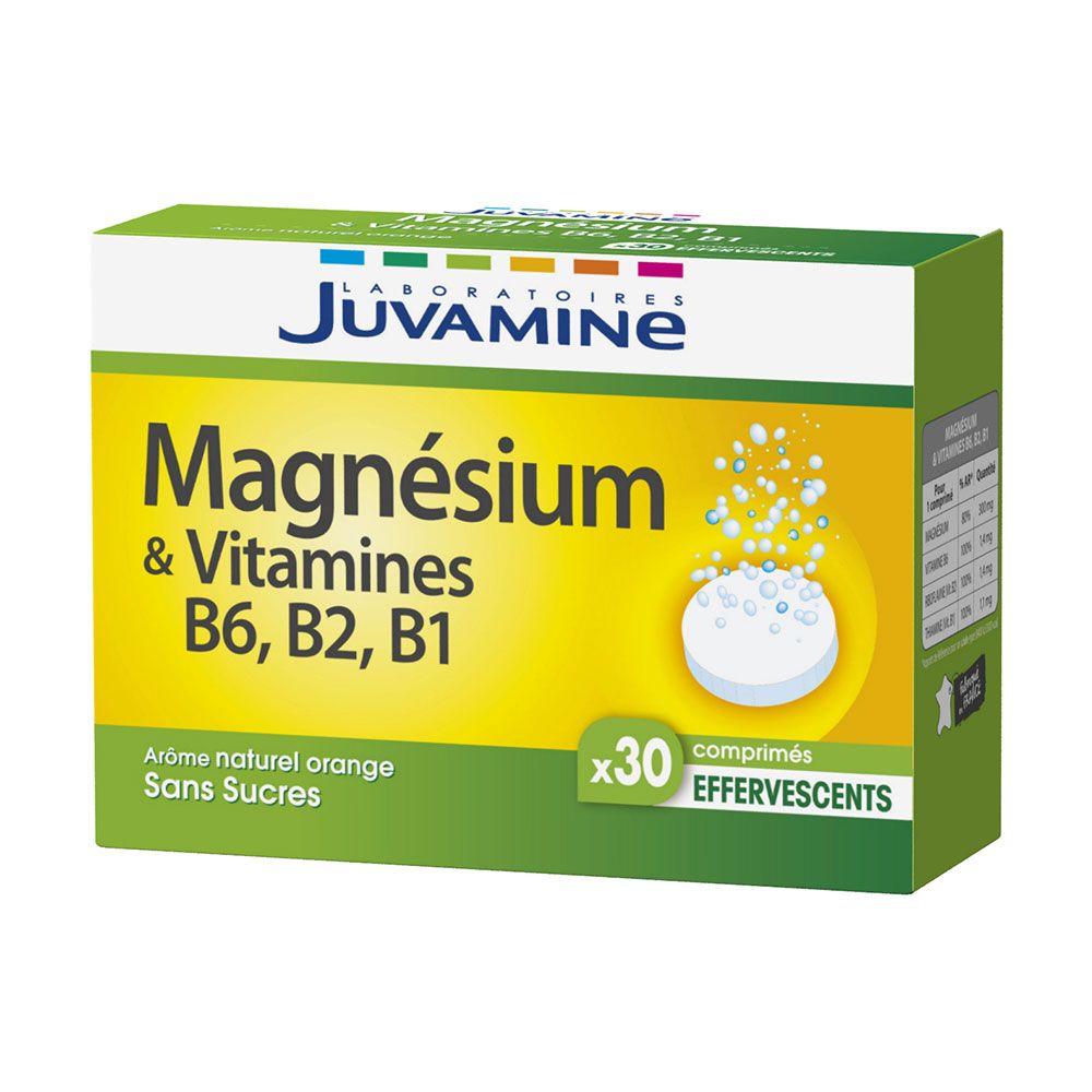 Juvamine Magnesium & Vit B6 + B12 Eff 30s