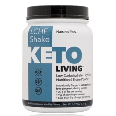 Nature's Plus KetoLiving Vanilla Shake - 578g