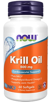 Now Krill Oil (Neptune) 500mg Caps 60's