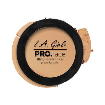 L.A. Girl HD Pro Face Pressed Powder, Soft Honey