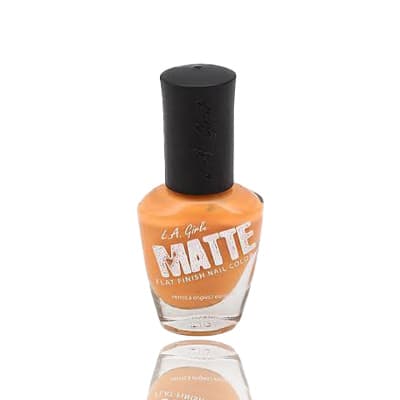 L.A. Girl Matte Orange Nail Polish – 14ml