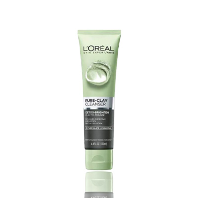 L’Oreal Paris Clay Foam Brightening Cleanser – 130ML