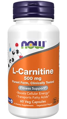 Now L Carnitine 500mg Caps 60's.
