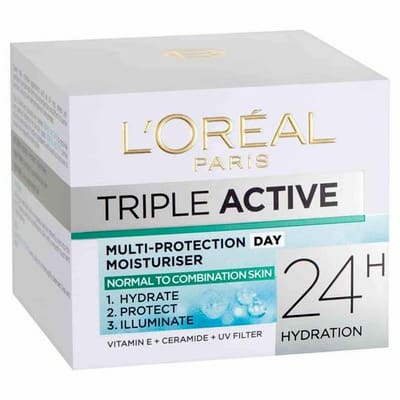 L 'Oreal Paris Triple Active Day Normal Combination Skin 50ml