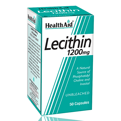 HealthAid Lecithin (Unbleached) 50’s. - 1200mg