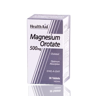 HealthAid Magnesium Orotate 500mg 30’s Tablets