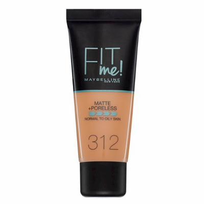 Maybelline Fit Me Matte And Poreless Foundation Golden 312