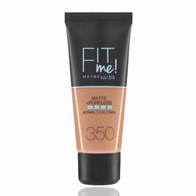 Maybelline Fit Me Matte and Poreless Foundation Caramel 350