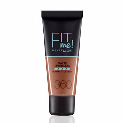 Maybelline Fit Me Matte and Poreless Foundation Mocha 360