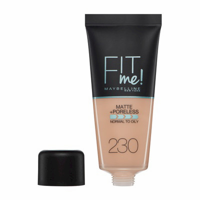 Maybelline Fit Me Matte and Poreless Foundation Natural Buff 230