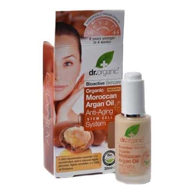 Dr Organic Moroccan Argan Oil Anti-Aging Stem Cell System, 30ml