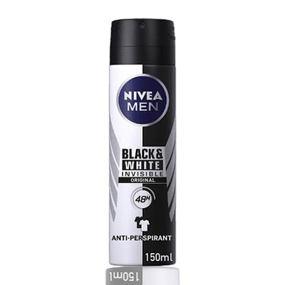 Nivea Deo Spray 150ml (Men Black&White Invisible Original)