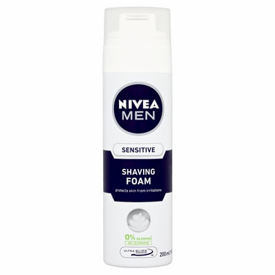 Nivea Men Shaving Foam 200ml (Sensitive)