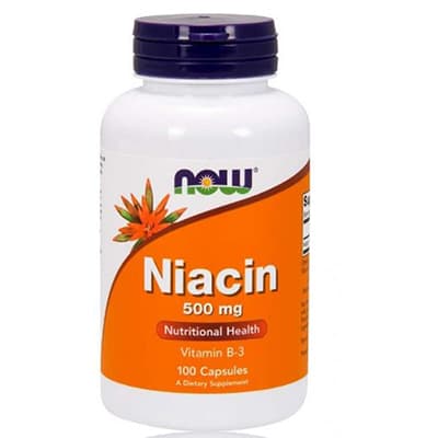Now Niacin Vitamin B3 - 500mg Tabs 100's