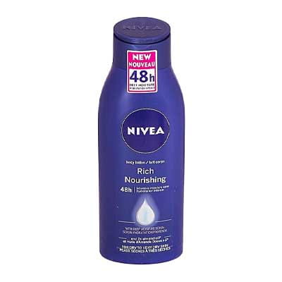 Nivea Rich Nourishing 48h Body Lotion for Dry Skin, 200ml