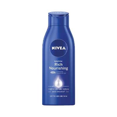 Nivea Rich Nourishing 48h Body Lotion For Dry Skin, 400ml
