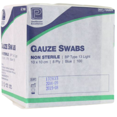 Non-Sterile Gauze Swabs (3x3)