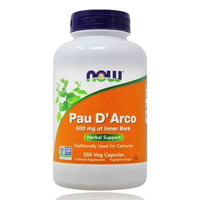 Now Pau D'Arco 500 mg Veg Capsules