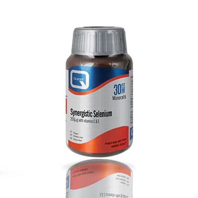 Quest OAD Selenium 200ug + Vit C & E Tabs 30's