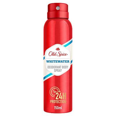 Old Spice Whitewater Deodorant Body Spray For Men, 150 ml