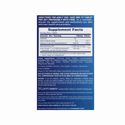 Osteo Bi-Flex (One Per Day) Tabs - 60's