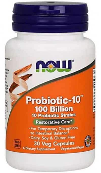 Now Probiotic-10 100 Billion Veg Capsules 30's