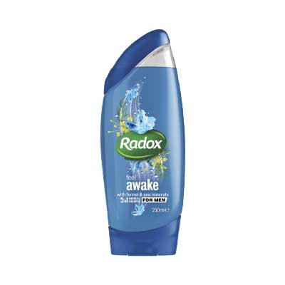 Radox Feel Awake Shower Gel & Shampoo, 250ml