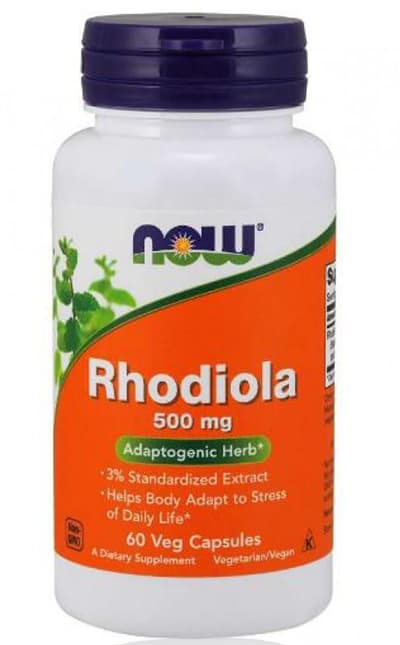 Now Rhodiola - 500 mg Veg Capsules