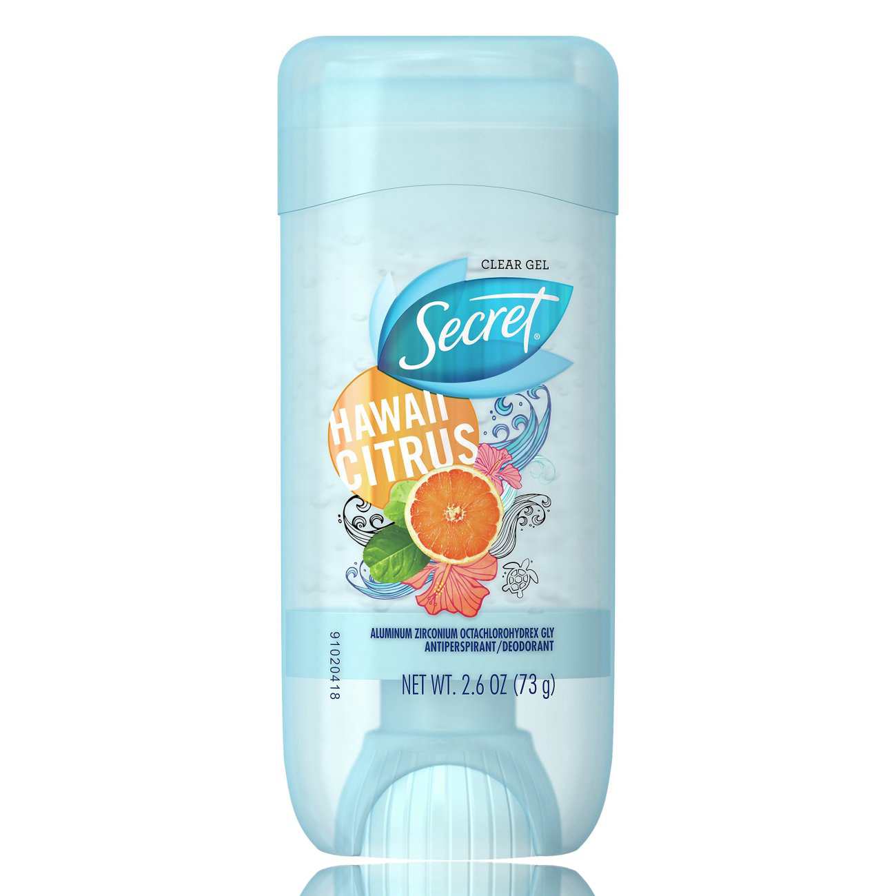 Secret Clear Gel Deodorant - Hawaii Citrus - 76g