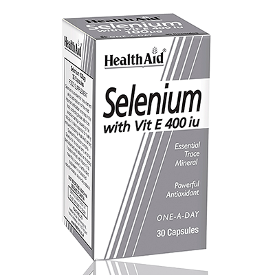 Health Aid Selenium 100ug + Vitamin E 400iu 30’s Capsules