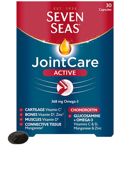 Seven Seas JointCare Active 368mg omega 3 Capsules 30s