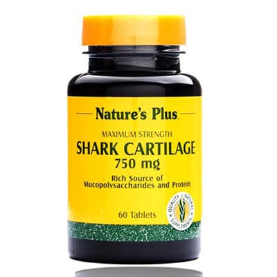 Natures plus Shark Cartilage - 750mg Tablets 60s