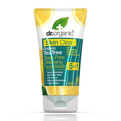 Dr Organic Skin Clear Deep Pore Face Wash - 125ml