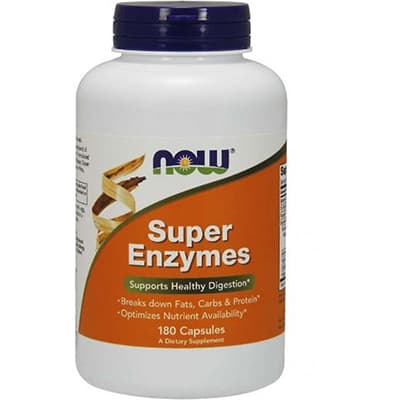 Now Super Enzymes - 180 Tablets