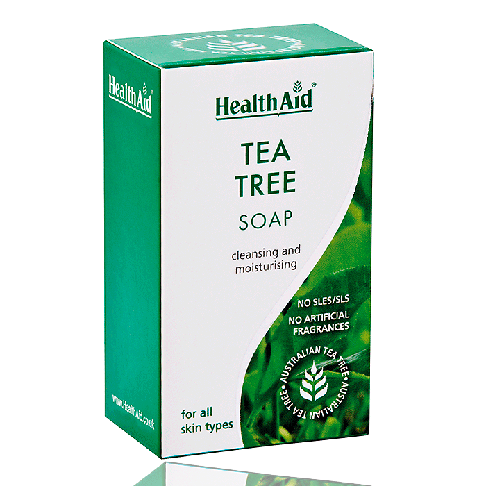 HealthAid Tea Tree Oil Soap - 100g